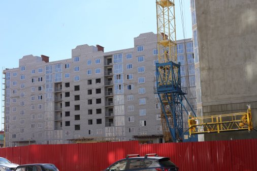 Ход строительства Дом на ул. Кудряшова Литер 1 на 23 апреля 2018