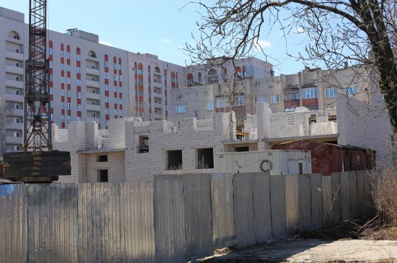 Ход строительства ЖК Каскад, литер 3 (ул. 2-я Полевая) на 23 апреля 2018