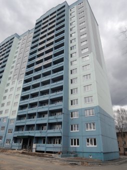 Ход строительства Дом на ул. Зверева, д. 22 на 29 апреля 2018