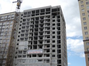 Ход строительства ЖК Новые Черемушки, Литер 2 (ул. Ленинградская) на 29 апреля 2018