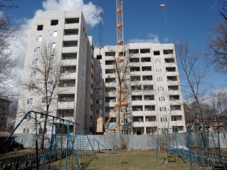 Ход строительства ЖК Атлант на 29 апреля 2018