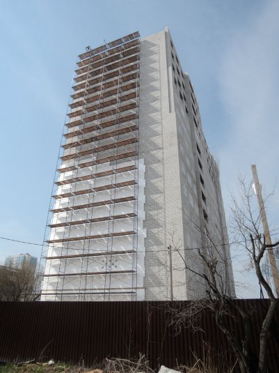 Ход строительства ЖК Добролюбово (ул. Добролюбова), д. 10 на 30 апреля 2018