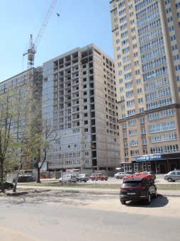 Ход строительства ЖК Новые Черемушки, Литер 2 (ул. Ленинградская) на 12 мая 2018