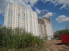 Ход строительства ЖК на ул. Наумова (литер 3) на 14 мая 2018