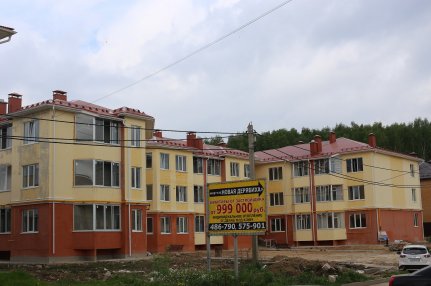 Ход строительства Микрорайон Новая Дерябиха, дом № 62 на 23 мая 2018