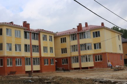 Ход строительства Микрорайон Новая Дерябиха, дом № 62 на 23 мая 2018