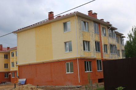 Ход строительства Микрорайон Новая Дерябиха, дом № 62 на 23 мая 2018