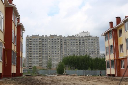 Ход строительства Микрорайон «Рождественский», Литер 4 на 24 мая 2018