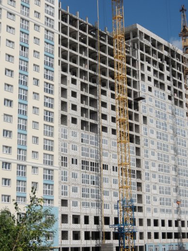 Ход строительства ЖК на ул. Наумова (литер 3) на 25 мая 2018