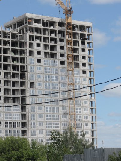 Ход строительства ЖК на ул. Наумова (литер 4) на 25 мая 2018