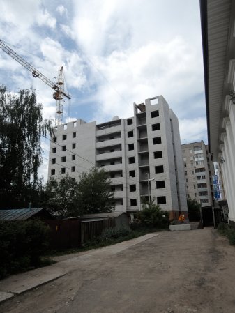 Ход строительства ЖК Победа (блок-секция А) на 27 мая 2018