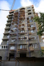 Ход строительства ЖК Онегин (ул. Академическая) на 31 мая 2018