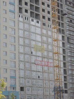 Ход строительства ЖК на ул. Наумова (литер 3) на 17 июня 2018