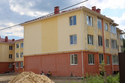 Ход строительства Микрорайон Новая Дерябиха, дом № 62 на 18 июня 2018