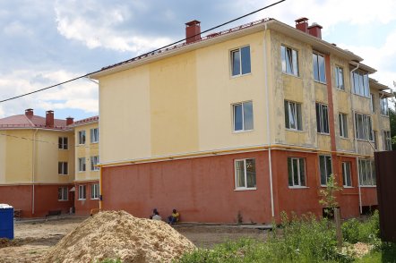 Ход строительства Микрорайон Новая Дерябиха, дом № 62 на 18 июня 2018