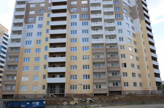 Ход строительства Микрорайон «Рождественский», Литер 3 на 18 июня 2018