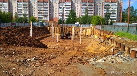 Ход строительства ЖК Новая Волна (ул. Куконковых) на 5 июня 2018