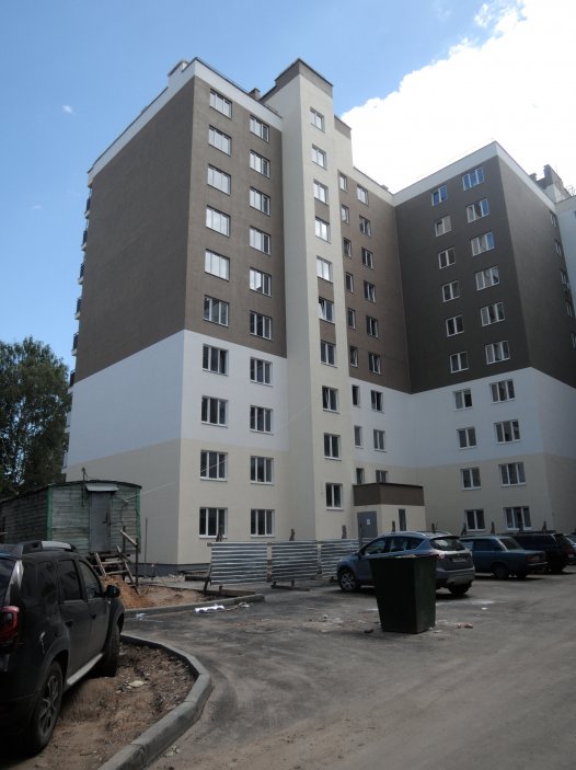 Ход строительства Дом эконом класса по ул. Менделеева (3 этап) на 21 июня 2018