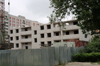 Ход строительства ЖК Каскад, литер 3 (ул. 2-я Полевая) на 25 июня 2018