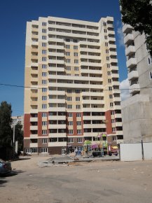 Ход строительства ЖК Панорама, литер 1 (по ул. Карла Маркса) на 27 июня 2018