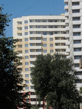 Ход строительства ЖК Панорама, литер 1 (по ул. Карла Маркса) на 27 июня 2018