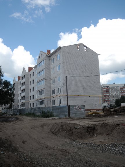 Ход строительства Жилой дом, Литер 5 (мкр. Новая Ильинка 3) на 11 июля 2018