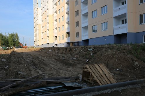 Ход строительства Микрорайон «Рождественский», Литер 4 на 16 июля 2018