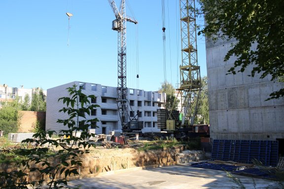 Ход строительства ЖК Каскад, литер 3 (ул. 2-я Полевая) на 30 июля 2018