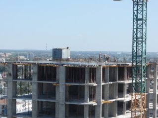 Ход строительства ЖК Высотка на Зеленой (ул. Зеленая) на 1 августа 2018