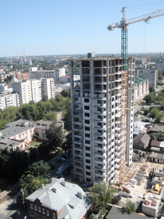 Ход строительства ЖК Высотка на Зеленой (ул. Зеленая) на 1 августа 2018