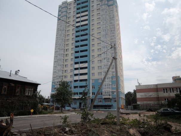 Ход строительства ЖК на ул. Б. Хмельницкого на 15 августа 2018