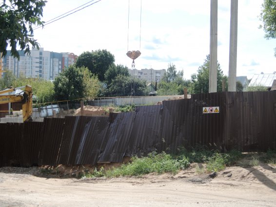 Ход строительства ЖК Жар-Птица (ул. Жарова, 39) на 23 августа 2018