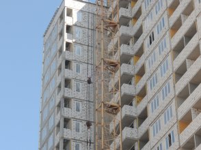 Ход строительства ЖК Панорама, литер 2 (по ул. Карла Маркса) на 26 августа 2018