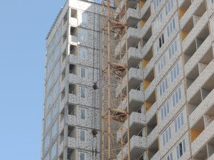 Ход строительства ЖК Панорама, литер 2 (по ул. Карла Маркса) на 26 августа 2018