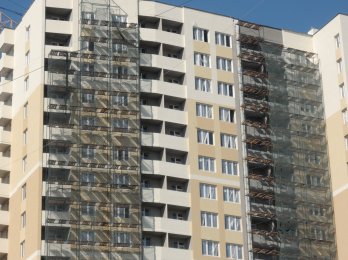 Ход строительства ЖК Панорама, литер 2 (по ул. Карла Маркса) на 26 августа 2018