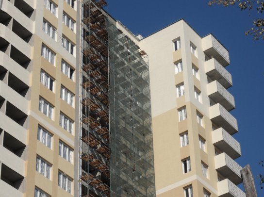 Ход строительства ЖК Панорама, литер 2 (по ул. Карла Маркса) на 26 августа 2018