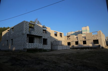 Ход строительства Микрорайон Новая Дерябиха, дом № 70 на 27 августа 2018
