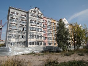 Ход строительства Жилой дом, Литер 5 (мкр. Новая Ильинка 3) на 9 сентября 2018
