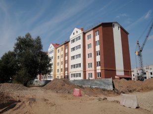 Ход строительства Жилой дом, Литер 5 (мкр. Новая Ильинка 3) на 9 сентября 2018