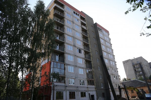 Ход строительства ЖК Онегин (ул. Академическая) на 9 сентября 2018
