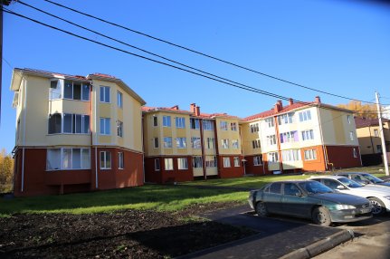 Ход строительства Микрорайон Новая Дерябиха, дом № 62 на 15 октября 2018