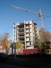 Ход строительства Жилой дом улице 10 Августа на 15 октября 2018