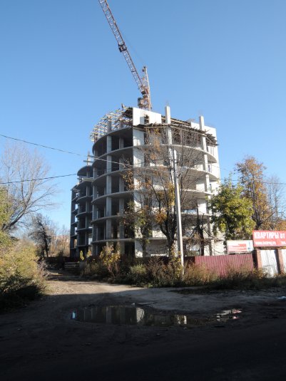 Ход строительства Жилой дом улице 10 Августа на 15 октября 2018