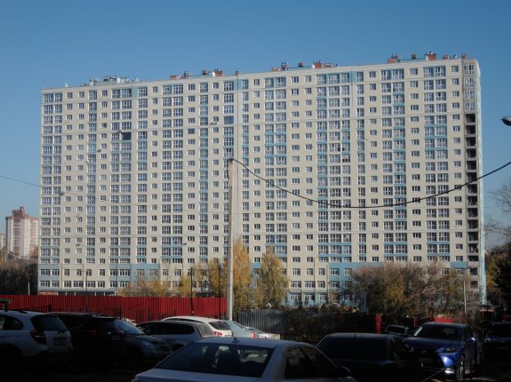 Ход строительства ЖК на ул. Наумова (литер 3) на 15 октября 2018
