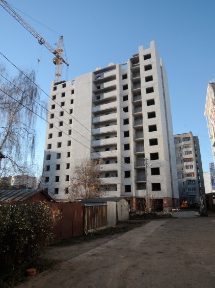 Ход строительства ЖК Победа (блок-секция А) на 11 ноября 2018