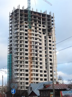 Ход строительства ЖК Высотка на Зеленой (ул. Зеленая) на 21 ноября 2018