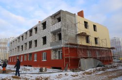 Ход строительства Микрорайон Новая Дерябиха, дом № 70 на 27 ноября 2018