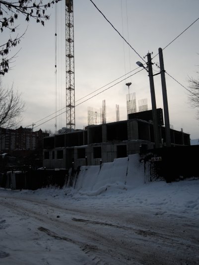 Ход строительства ЖК Жар-Птица (ул. Жарова, 39) на 21 декабря 2018