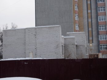 Ход строительства Дом по пер. Белинского на 21 декабря 2018