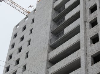 Ход строительства ЖК Победа (блок-секция А) на 20 февраля 2019